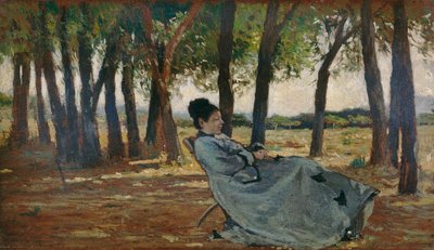 Signora Martelli in Castiglioncello, c.1867 by Giovanni Fattori